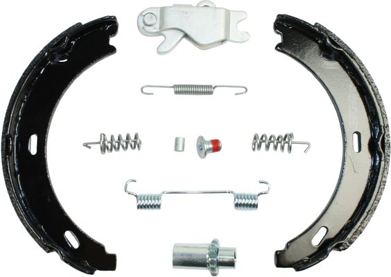 Jeu de mâchoires de frein, frein de stationnement | METZGER