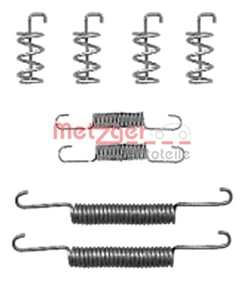 Image du produit pour Kit d'accessoires, mâchoires de frein de stationnement