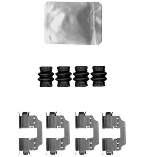 Image du produit pour Kit d'accessoires, plaquette de frein à disque GREENPARTS