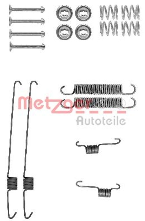 Image du produit pour Kit d'accessoires, mâchoire de frein