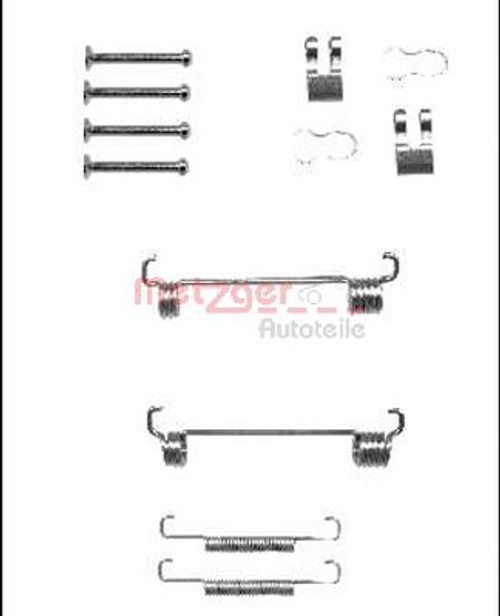 Image du produit pour Kit d'accessoires, mâchoires de frein de stationnement
