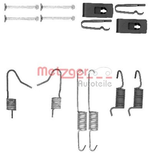 Image du produit pour Kit d'accessoires, mâchoires de frein de stationnement GREENPARTS
