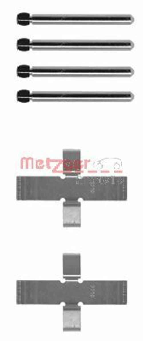 Image du produit pour Kit d'accessoires, plaquette de frein à disque