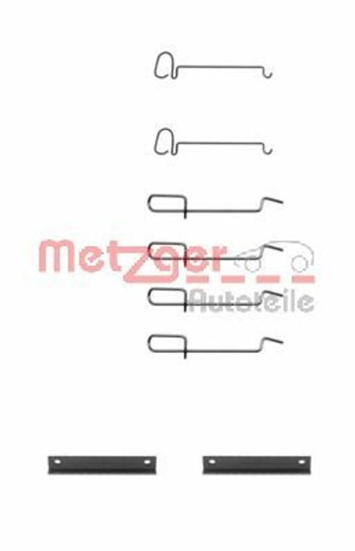 Image du produit pour Kit d'accessoires, plaquette de frein à disque GREENPARTS