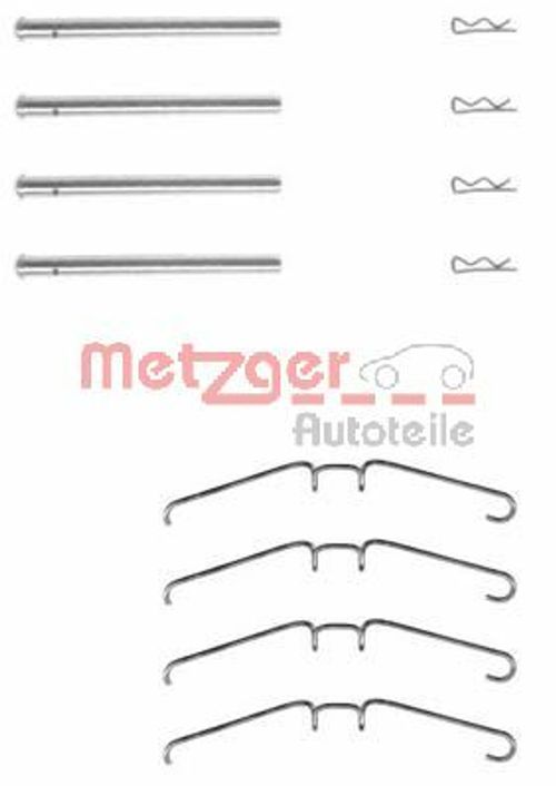 Image du produit pour Kit d'accessoires, plaquette de frein à disque