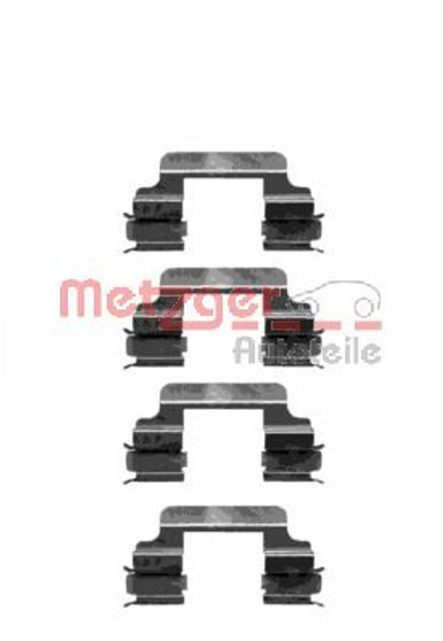 Image du produit pour Kit d'accessoires, plaquette de frein à disque