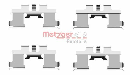 Image du produit pour Kit d'accessoires, plaquette de frein à disque GREENPARTS