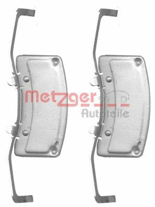 Image du produit pour Kit d'accessoires, plaquette de frein à disque