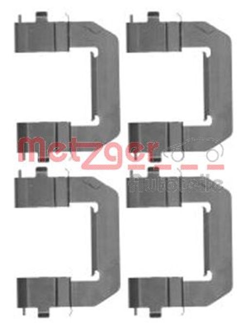 Image du produit pour Kit d'accessoires, plaquette de frein à disque