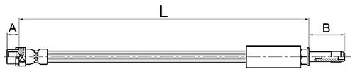 Image du produit pour Flexible de frein