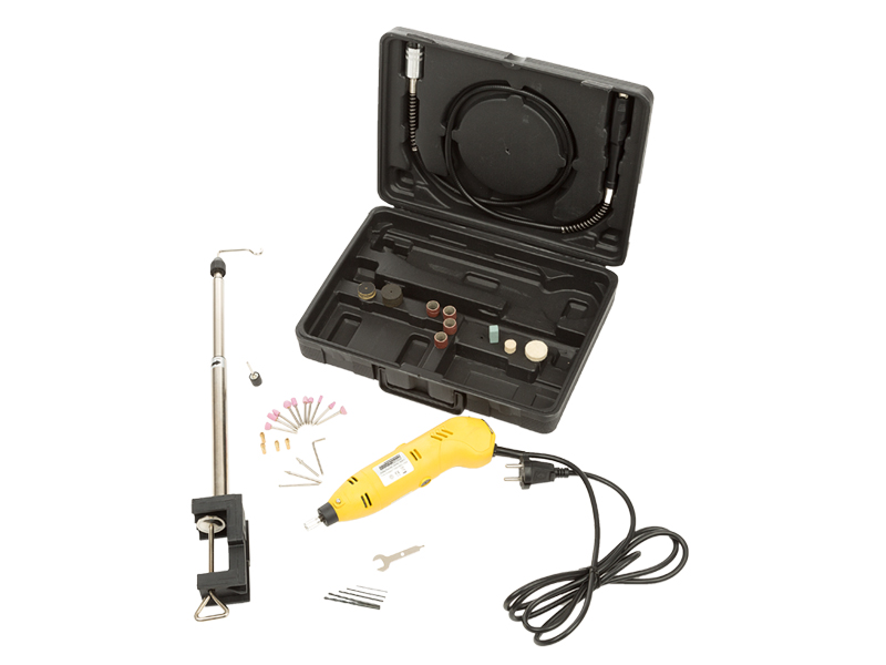 Kit mini perceuse - 80 pièces | MANNESMANN