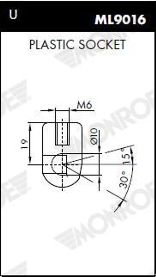 Image du produit pour Vérin, capot-moteur