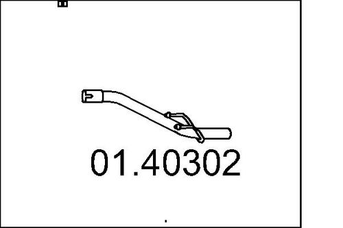 Image du produit pour Tuyau d'échappement