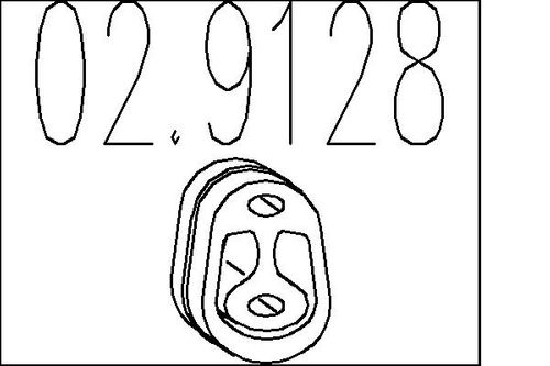 Image du produit pour Butée élastique, silencieux