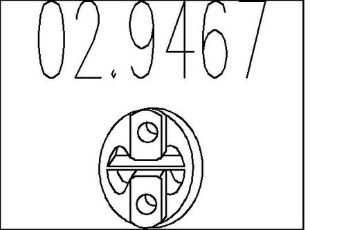 Image du produit pour Butée élastique, silencieux