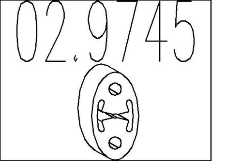 Image du produit pour Butée élastique, silencieux