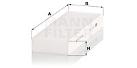 Filtre, air de l'habitacle | MANN-FILTER