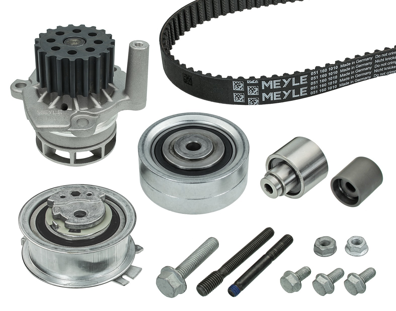 Pompe à eau + kit de courroie de distribution MEYLE-ORIGINAL Quality | MEYLE