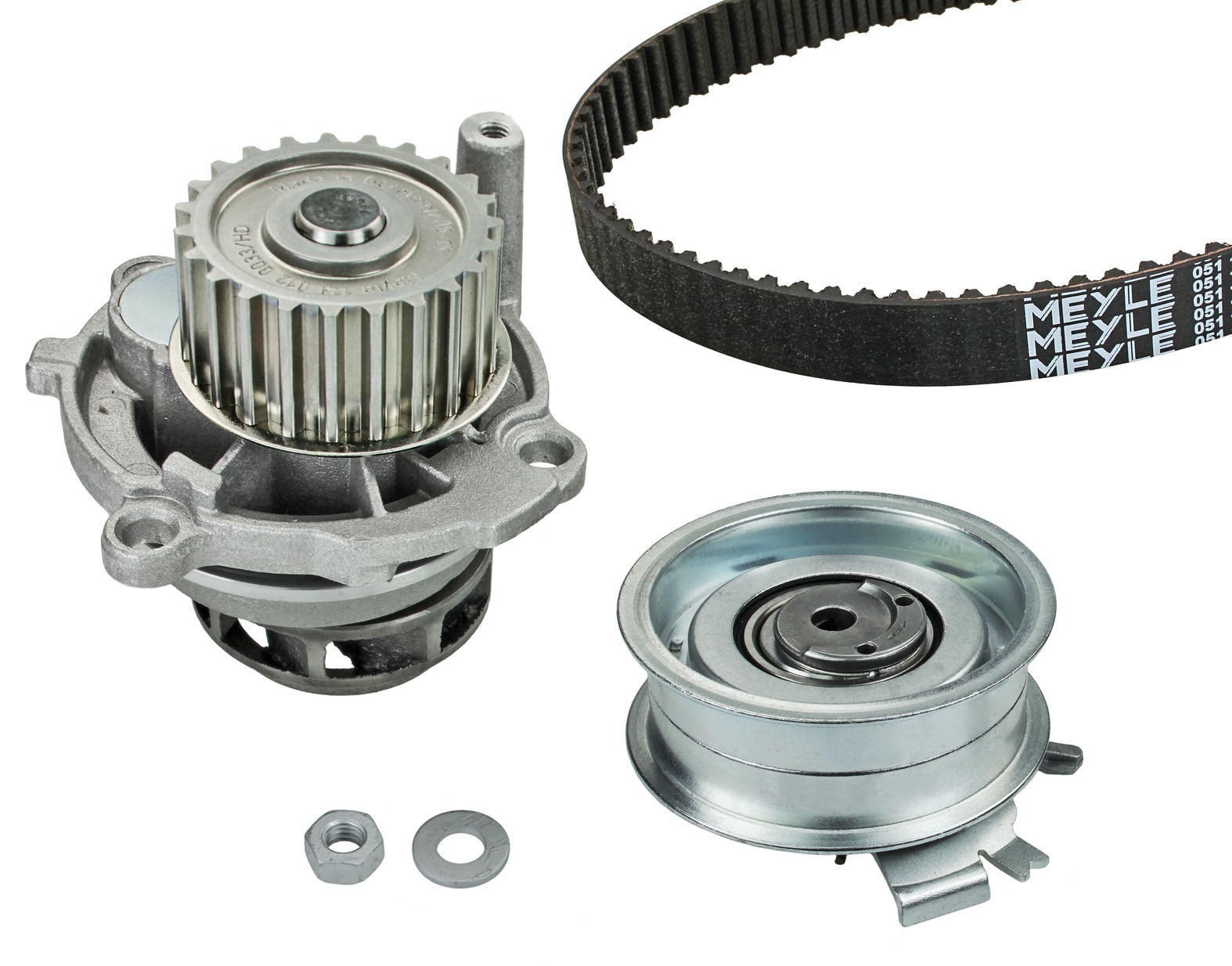 Pompe à eau + kit de courroie de distribution MEYLE-ORIGINAL Quality | MEYLE