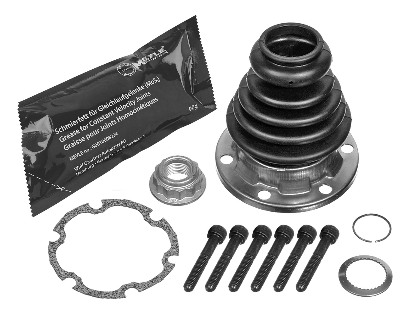 Jeu de joints-soufflets, arbre de commande MEYLE-ORIGINAL Quality | MEYLE