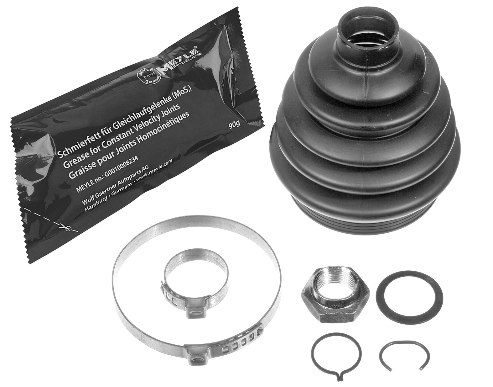 Jeu de joints-soufflets, arbre de commande MEYLE-ORIGINAL Quality | MEYLE