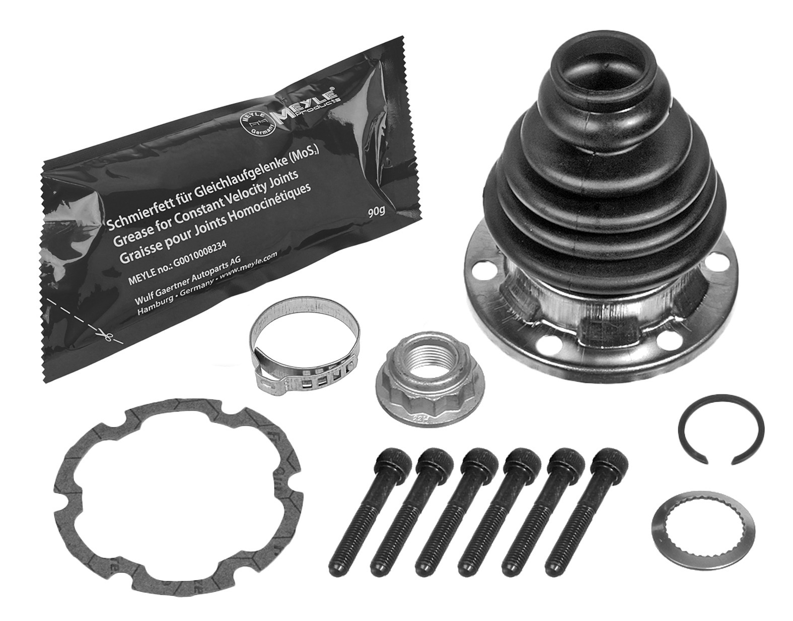 Jeu de joints-soufflets, arbre de commande MEYLE-ORIGINAL Quality | MEYLE