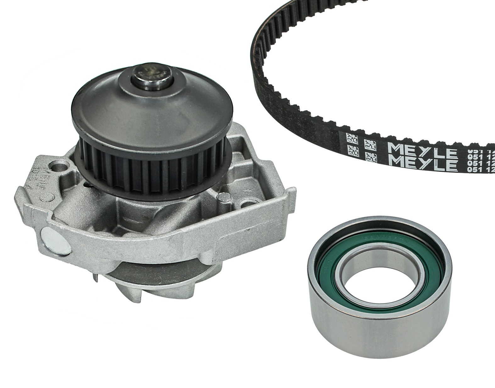 Pompe à eau + kit de courroie de distribution MEYLE-ORIGINAL Quality | MEYLE