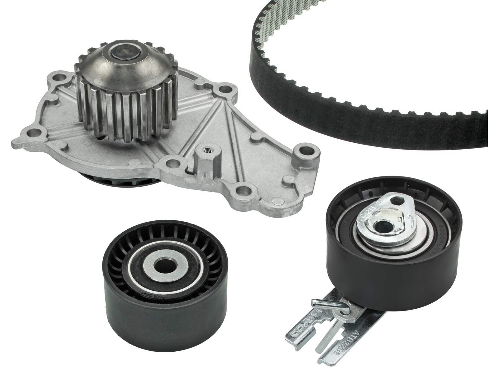 Pompe à eau + kit de courroie de distribution MEYLE-ORIGINAL Quality | MEYLE