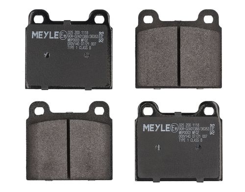 Image du produit pour Jeu de 4 plaquettes de frein