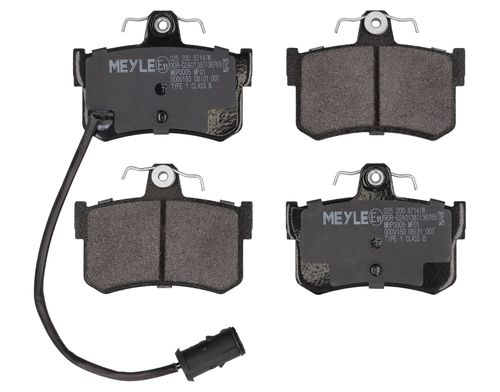 Image du produit pour Jeu de 4 plaquettes de frein