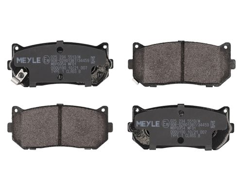 Image du produit pour Jeu de 4 plaquettes de frein