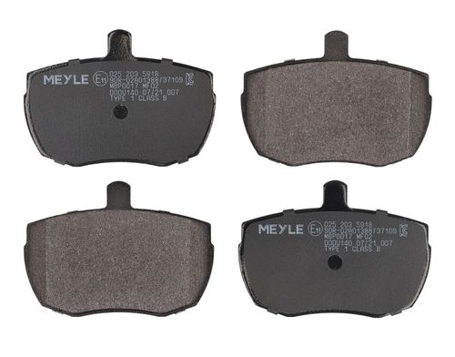 Image du produit pour Jeu de 4 plaquettes de frein