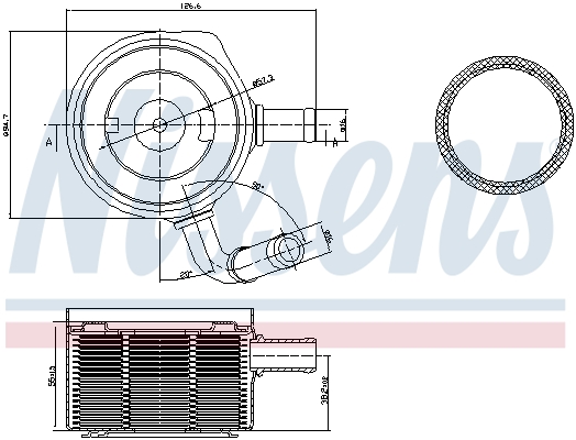 Radiateur d'huile | NISSENS