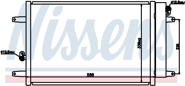 Condenseur, climatisation | NISSENS