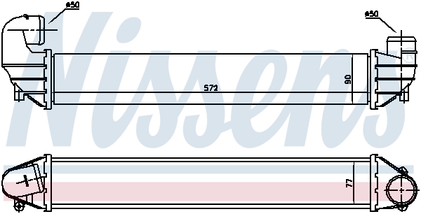 Intercooler, échangeur | NISSENS