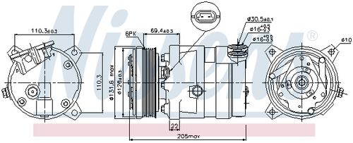 Image du produit pour Compresseur, climatisation