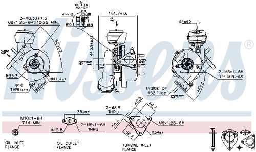 Image du produit pour Turbocompresseur, suralimentation