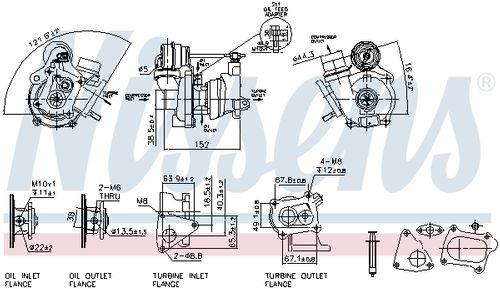 Image du produit pour Turbocompresseur, suralimentation