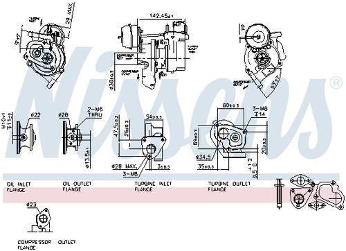 Image du produit pour Turbocompresseur, suralimentation
