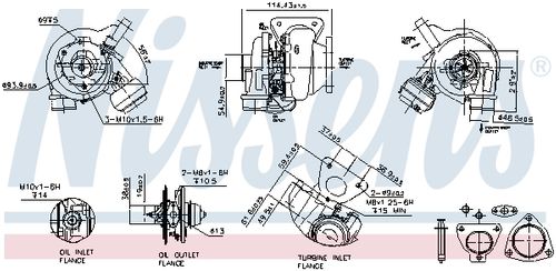Image du produit pour Turbocompresseur, suralimentation