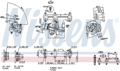 Image du produit pour Turbocompresseur, suralimentation