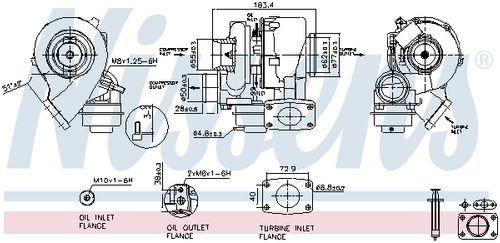 Image du produit pour Turbocompresseur, suralimentation