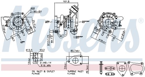 Image du produit pour Turbocompresseur, suralimentation