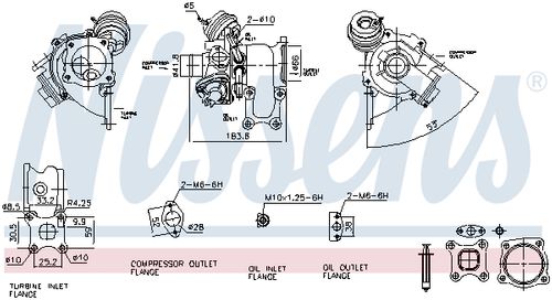 Image du produit pour Turbocompresseur, suralimentation