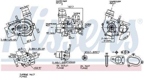 Image du produit pour Turbocompresseur, suralimentation