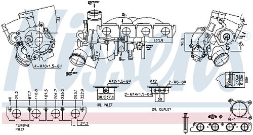 Image du produit pour Turbocompresseur, suralimentation