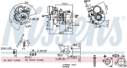Image du produit pour Turbocompresseur, suralimentation