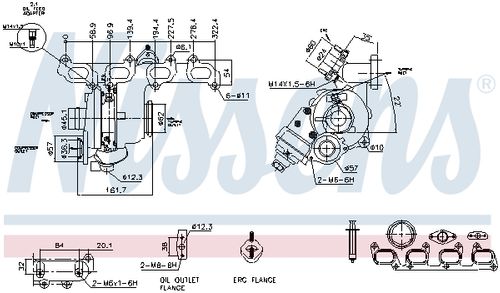 Image du produit pour Turbocompresseur, suralimentation