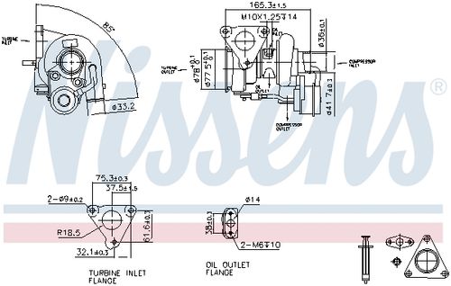Image du produit pour Turbocompresseur, suralimentation