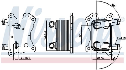 Image du produit pour Radiateur d'huile